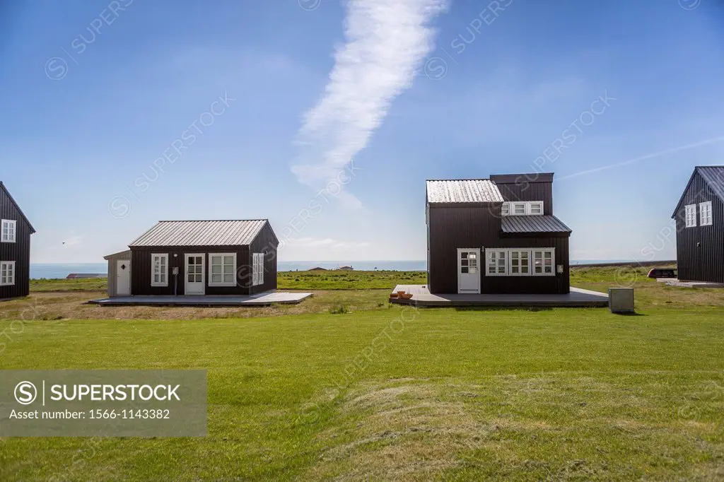 Guest houses at Hellnar, Snaefellsnes Peninsula, Iceland