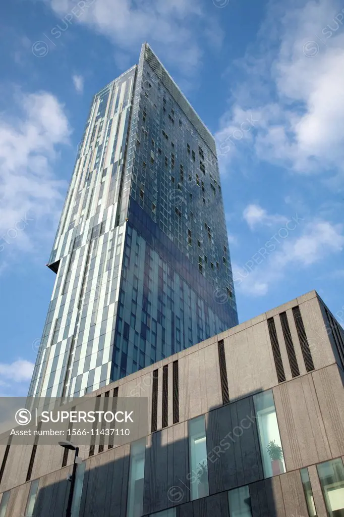 Beetham Tower, Manchester, England, UK.