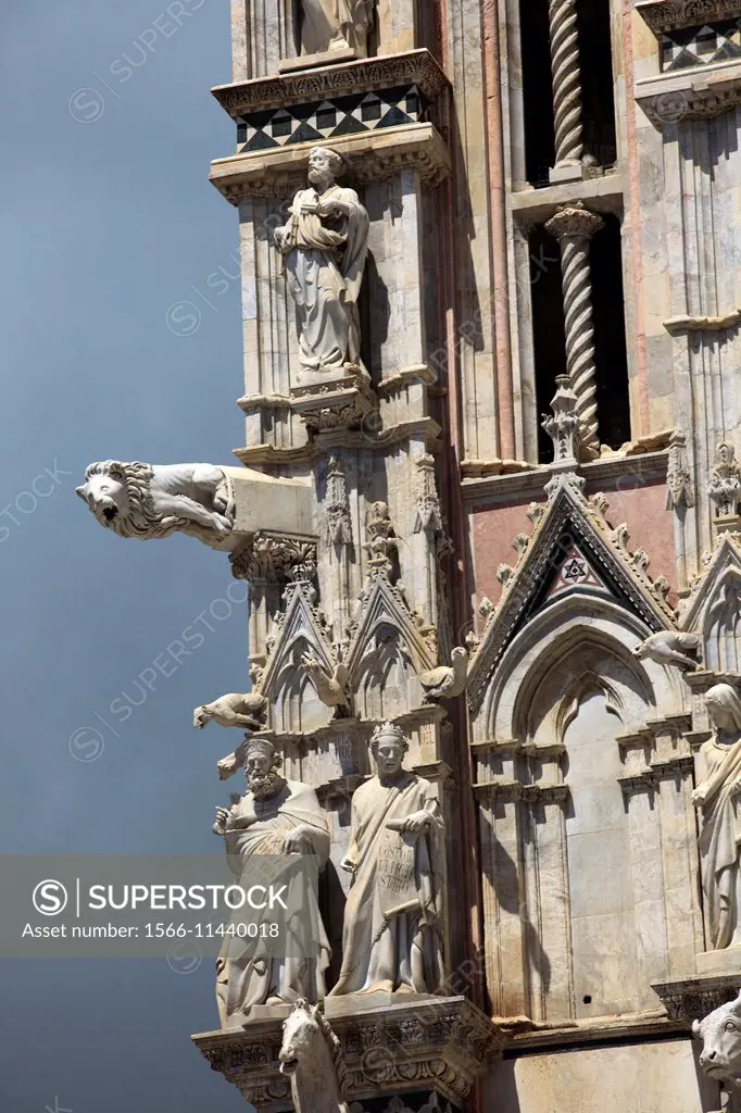 Cathedral of Siena, Siena, Tuscany, Italy.