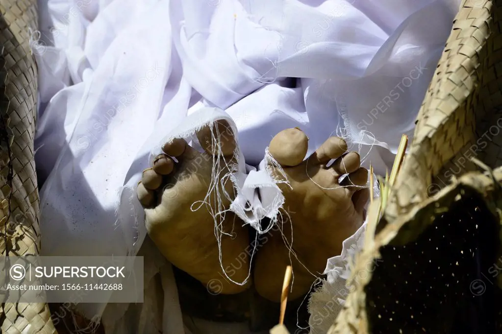 Hindu cremation in Bali, Indonesia, South East Asia.