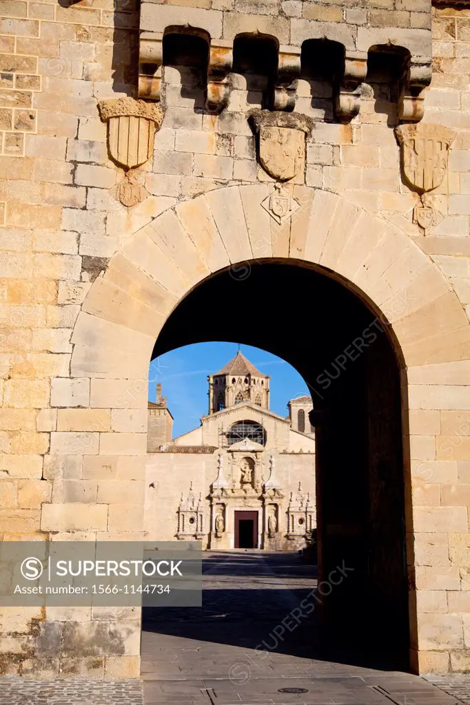 Poblet Monastery  Part of the Cistercian Route in Tarragona, Catalonia, Spain