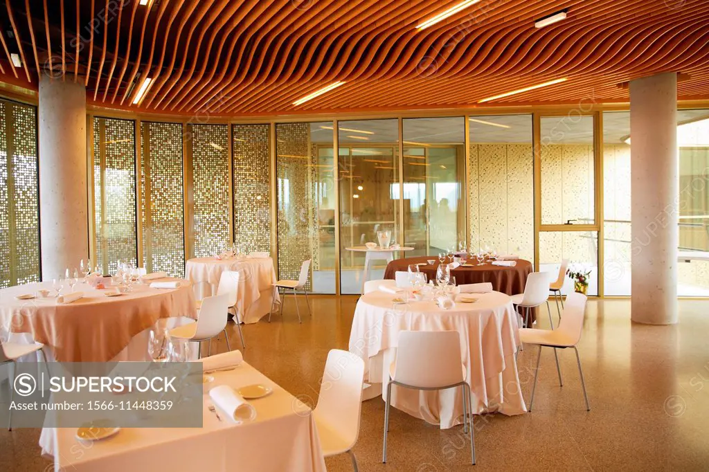 Dining room. Basque Culinary Center. Faculty of Gastronomic Sciences and a Centre for Research and Innovation in Food and Gastronomy. Mondragón Univer...