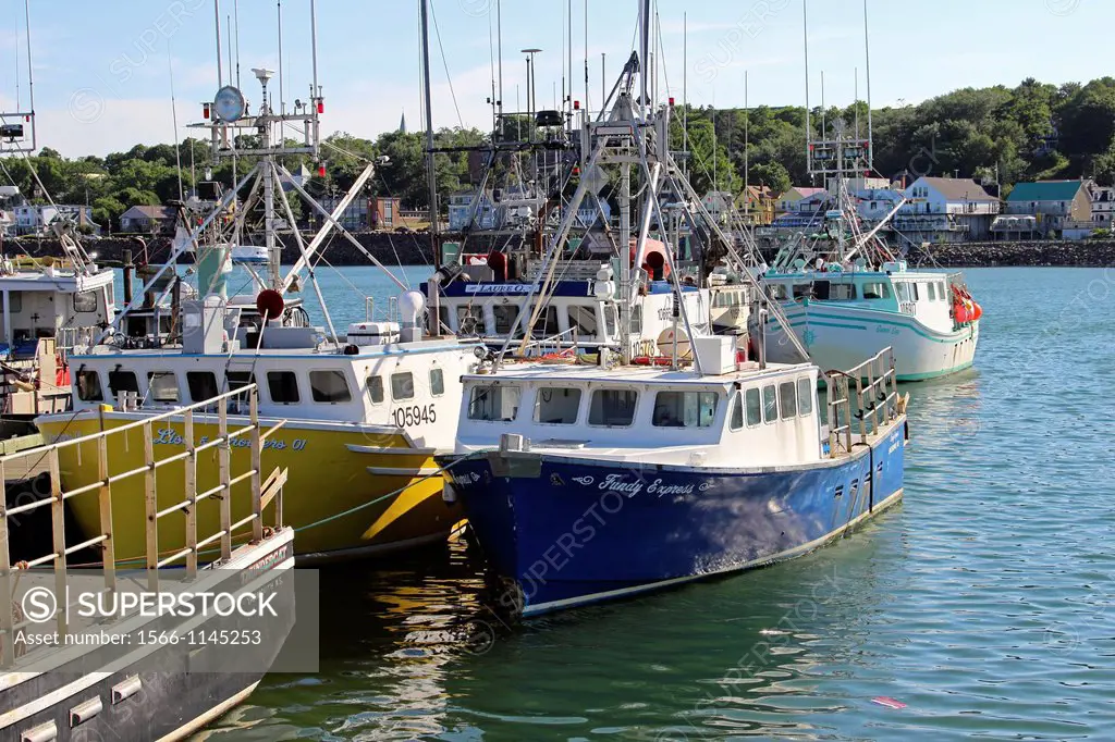 Bay of Fundy , Canada , Digby , Dock , Fish , Fishing fleet , Food , Harbor , Industy. , Lobster boat , Maritime Provinces , Nova Scotia , Pier , Port...