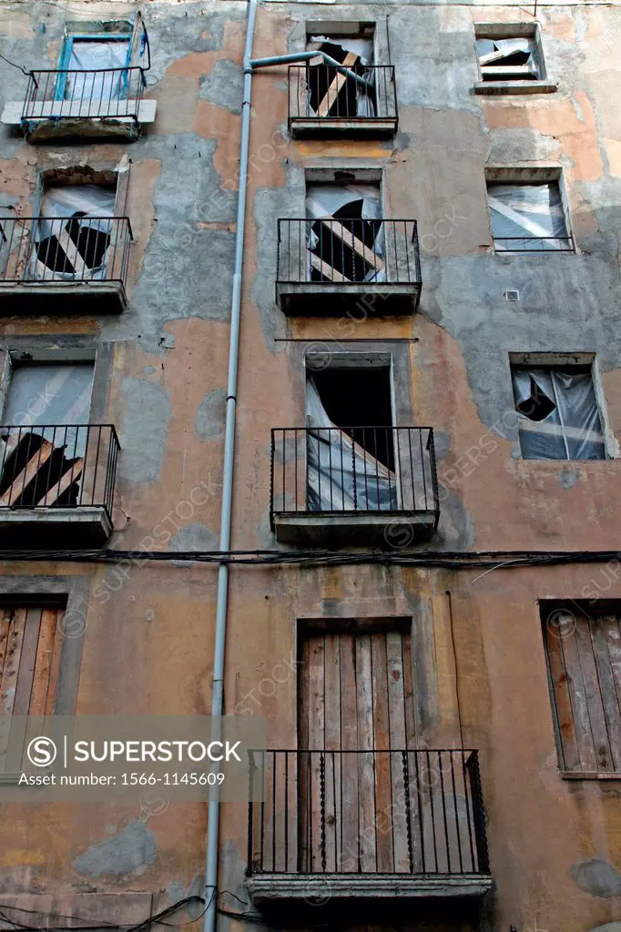 vacant home, Manresa, Catalonia, Spain