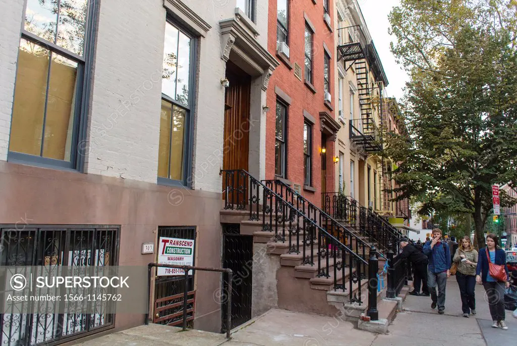 New York City, NY, USA, Brooklyn Heights, Henry Street Scenes, Housing Brooklyn