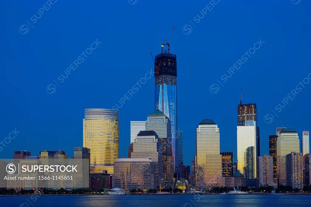 Construction at the World Trade Center, New York, New York, USA
