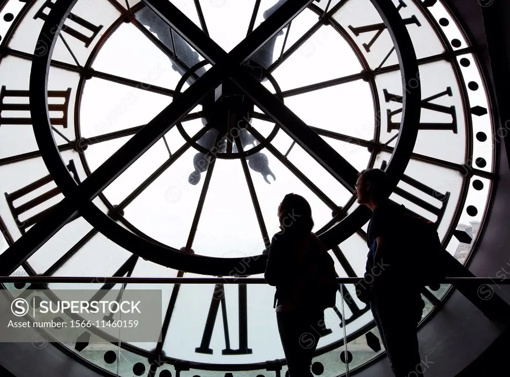 Clock. Musée d´Orsay. Orsay Museum. Paris. France.