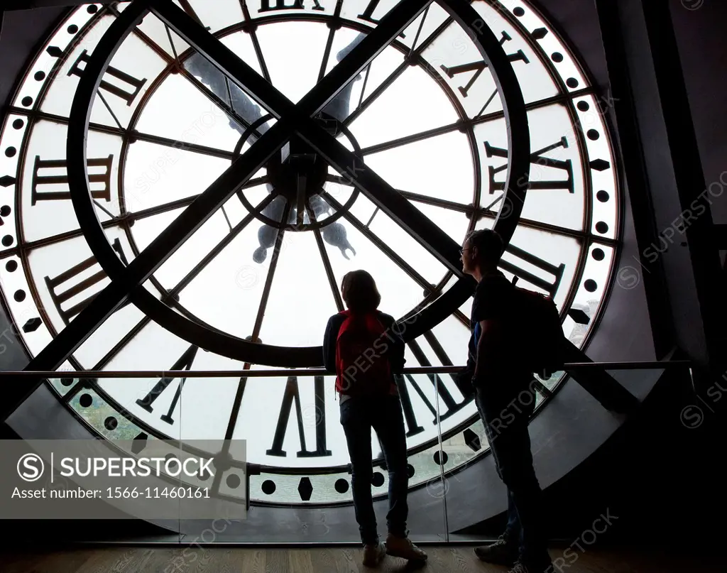 Clock. Musée d´Orsay. Orsay Museum. Paris. France.
