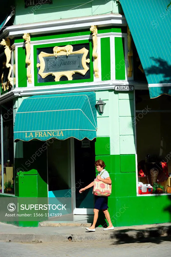 shop ´La Francia´ in La Havana ,Cuba