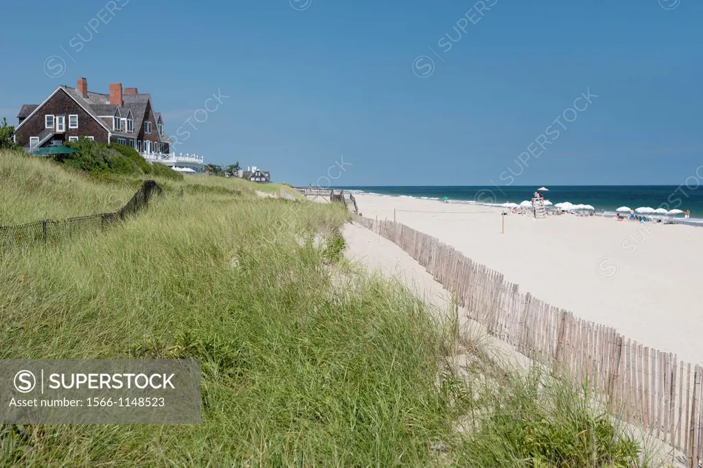 Beach House On Dunes East Hampton Suffolk County Long Island New York State USA