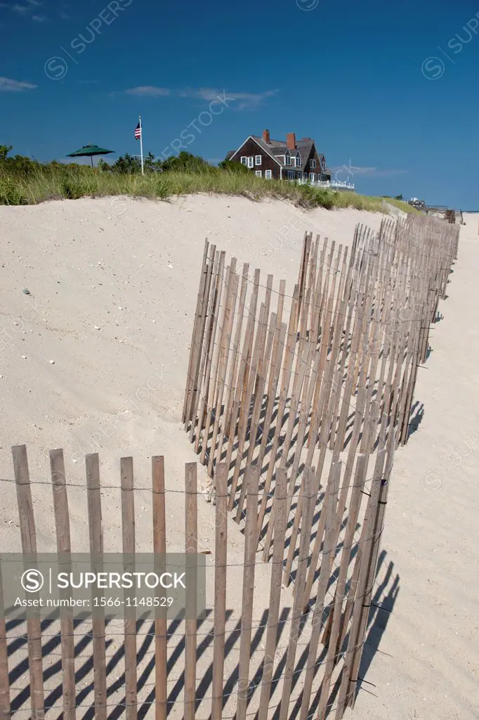 Beach House On Dunes East Hampton Suffolk County Long Island New York State USA