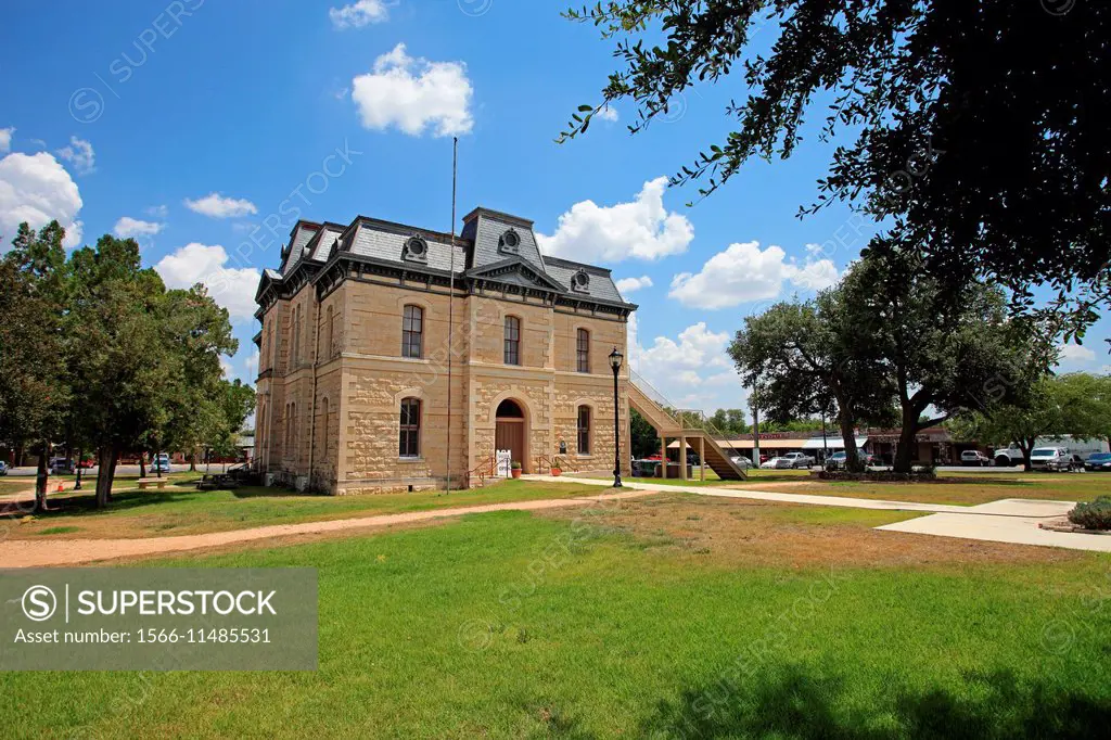 Old Blanco County Courthouse - Blanco, Texas.