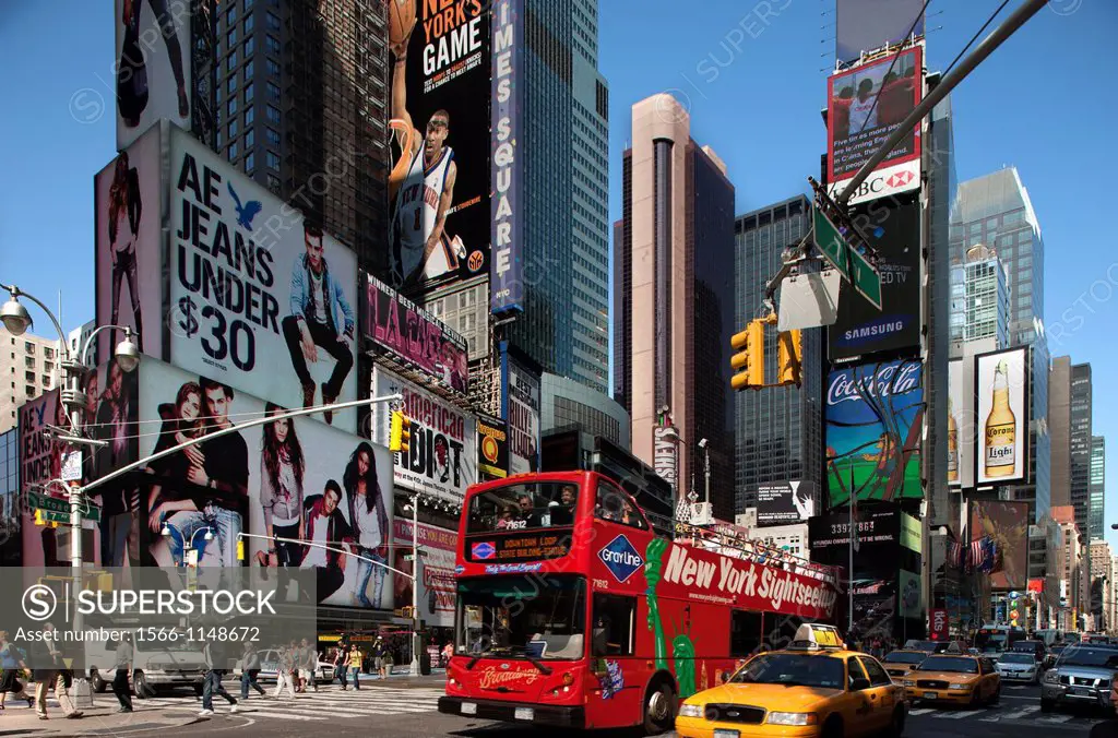 Times Square Midtown Manhattan New York City USA