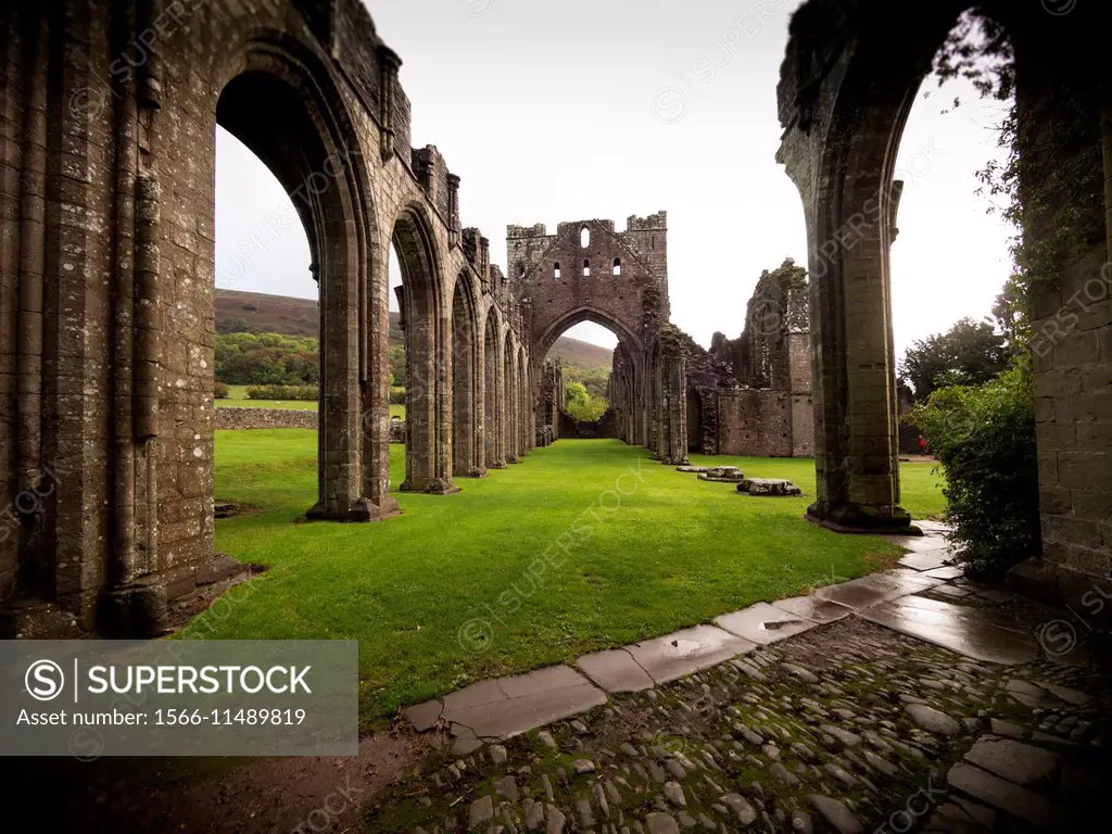 Llanthony Priory,near Brecon,Monmouthshire,Wales.