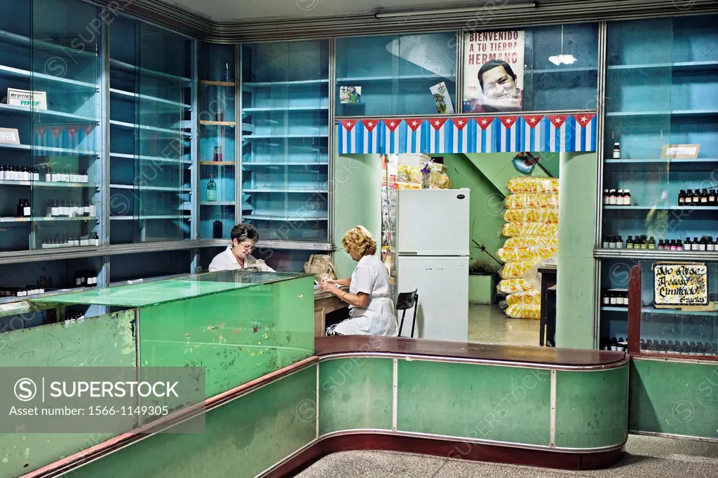 Pharmacy, Santa Clara, Cuba.
