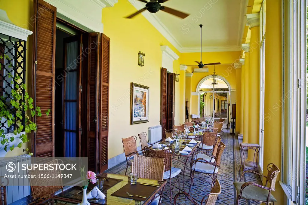 Dining Room at Estancia La Paz, Cordoba Province, Argentina