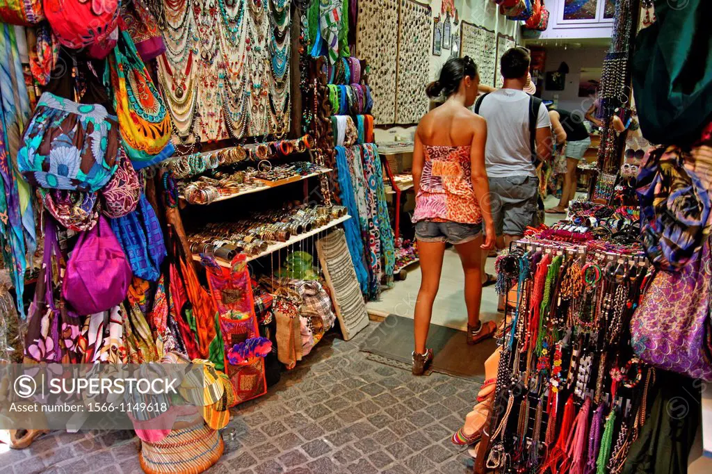 shop, souvenirs, Chania, Crete, Greece