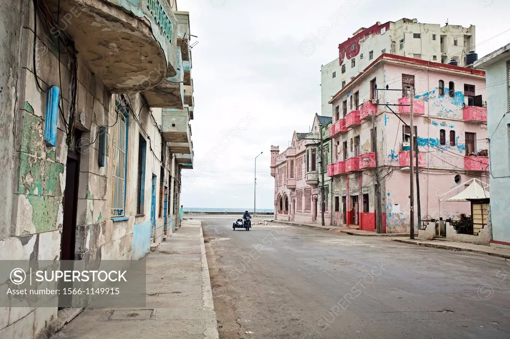 Street, Centro Havana, La Havana, Cuba.