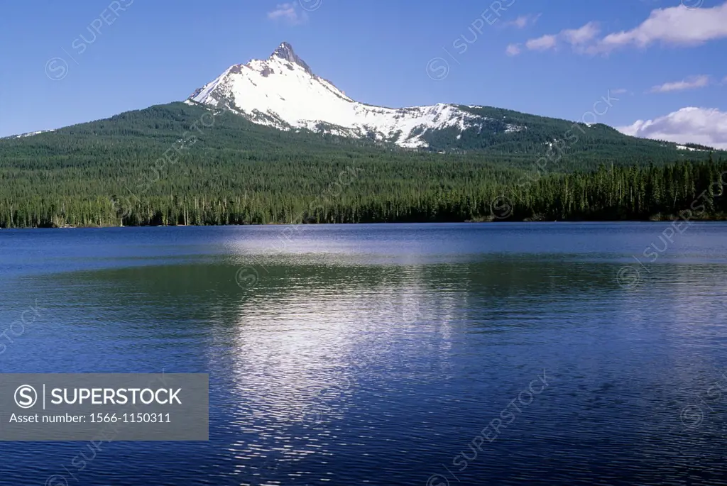 Mount Washington & Big Lake, Willamette National Forest, Oregon