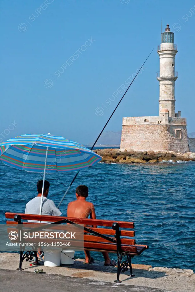 port, Chania, Crete, Greece