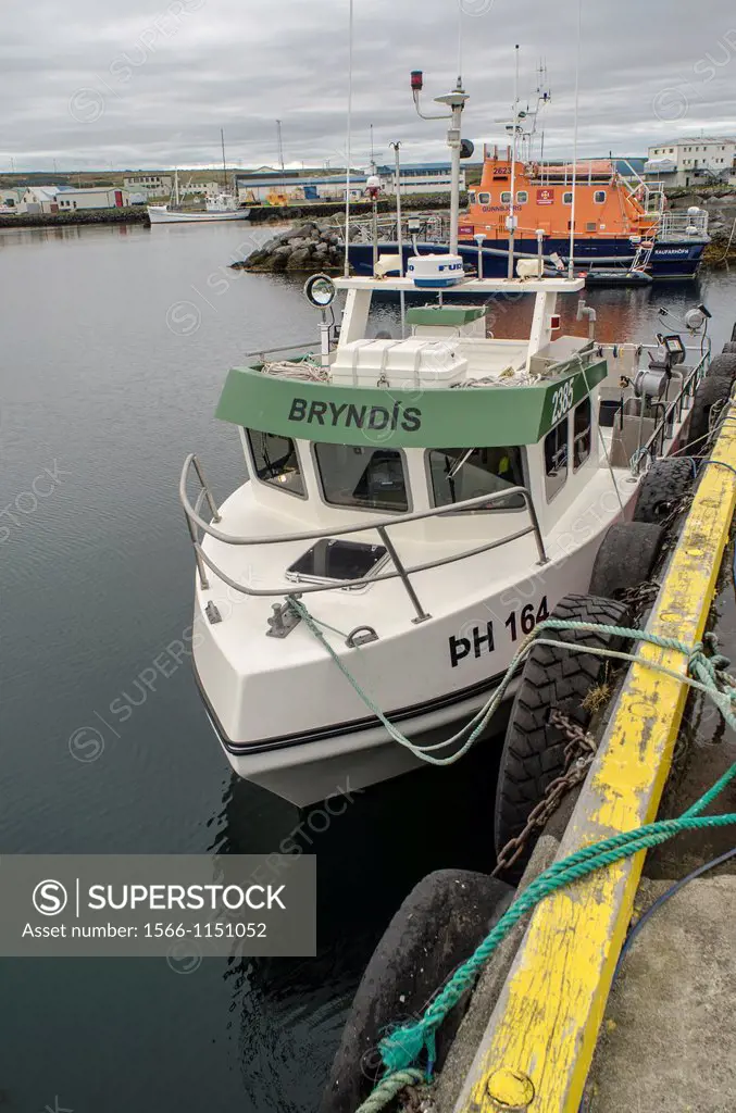 Raufarhofn fishing port, Iceland north
