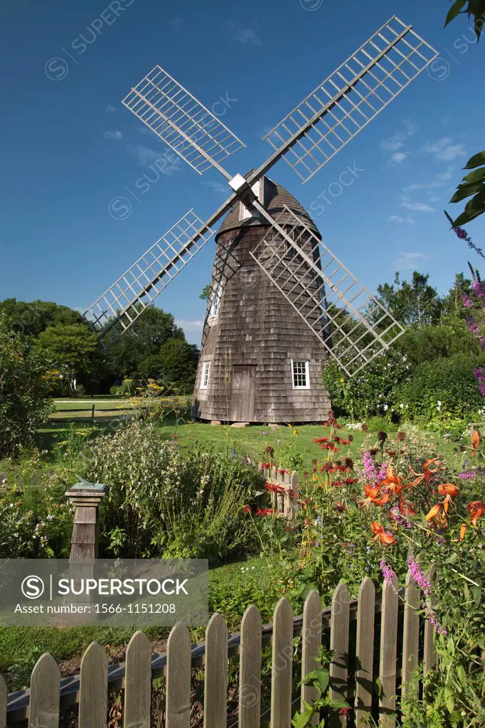 Pantigo Windmill Home Sweet Home Museum East Hampton Suffolk County Long Island New York State USA