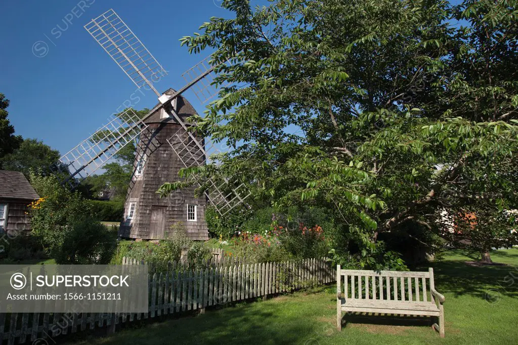 Pantigo Windmill Home Sweet Home Museum East Hampton Suffolk County Long Island New York State USA