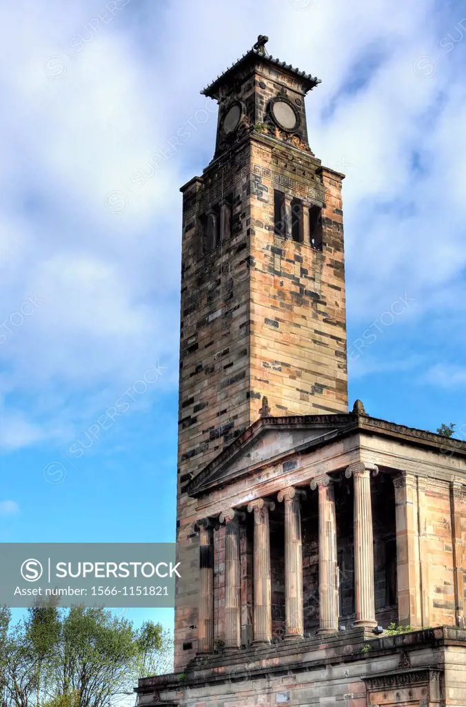 Caledonia Road Church 1857, Glasgow, Scotland, UK