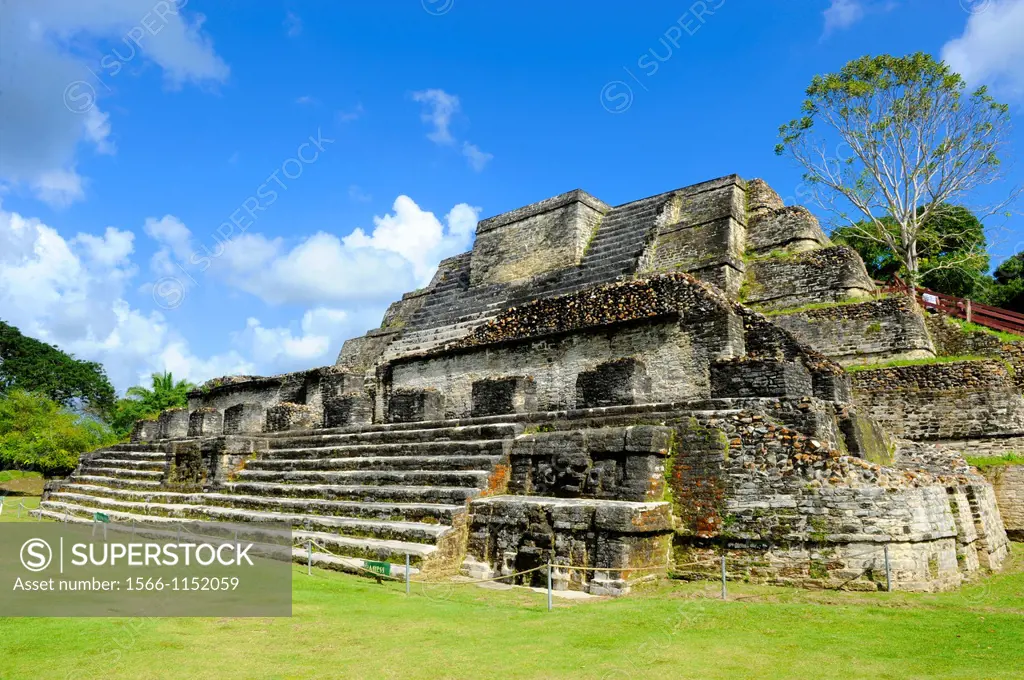 Altun Ha Mayan Ruins Belize City Central America