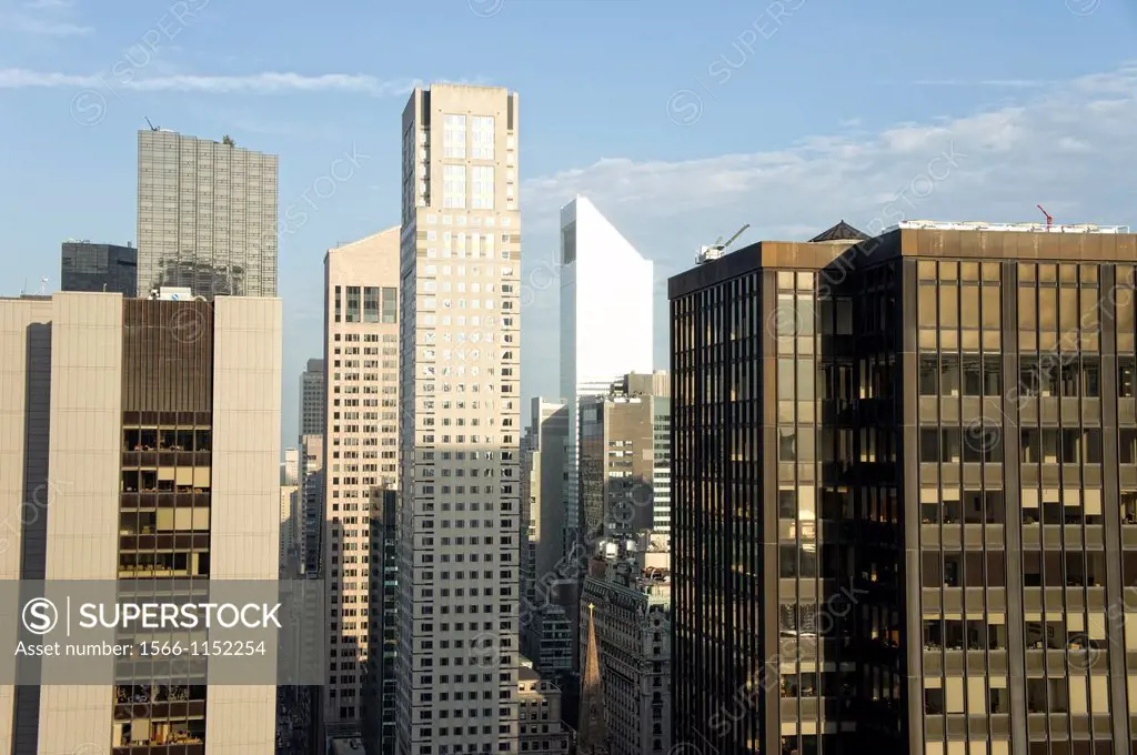 Skyline, Midtown Manhattan, New York City, USA