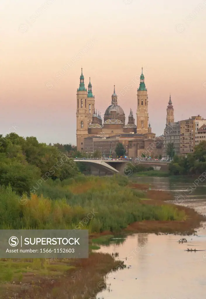 Basilica Del Pilar, Zaragoza, Aragon, Spain, Europe