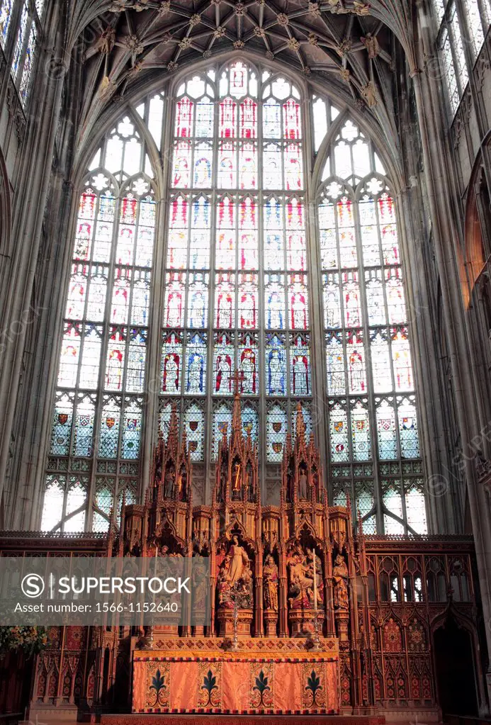 Gloucester Cathedral, Gloucester, Gloucestershire, UK