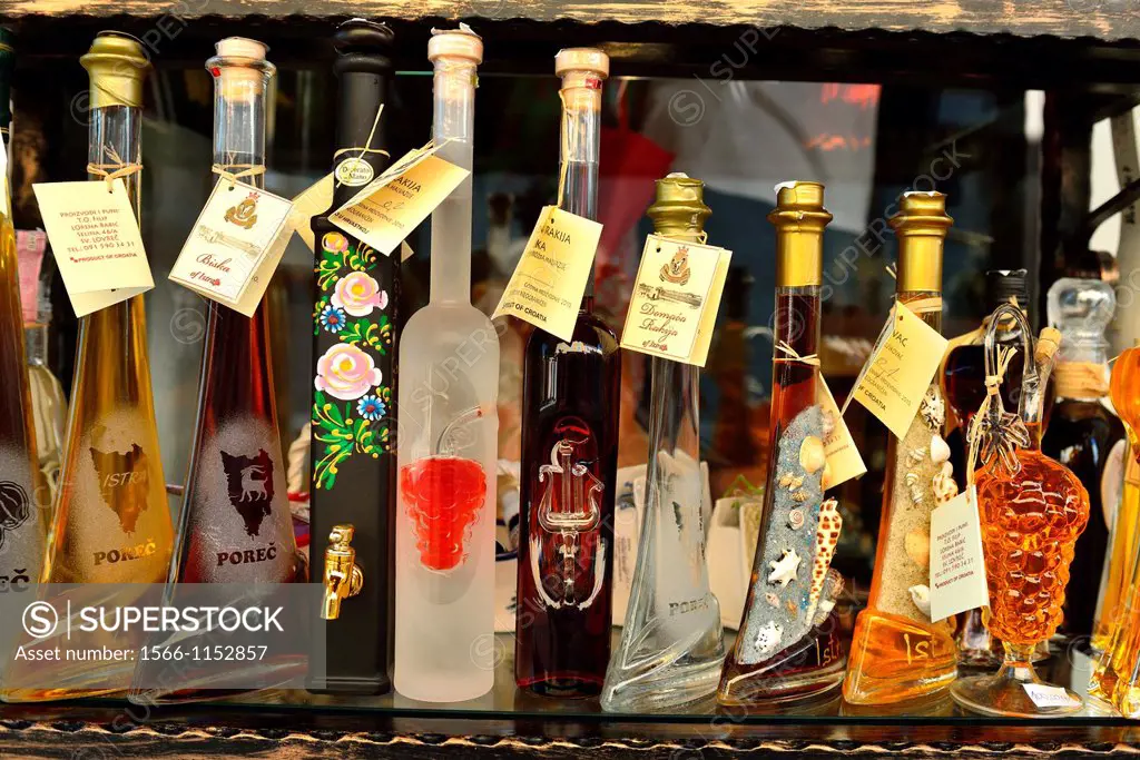 Alcoholic Souvenirs, Porec, Croatia