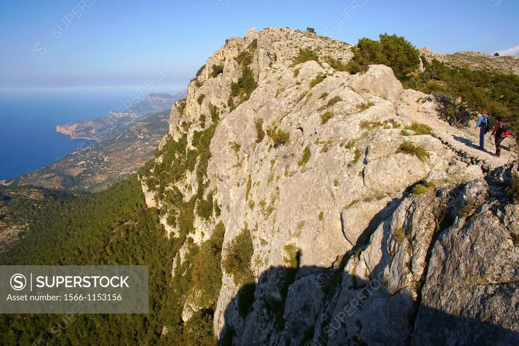Archduke Way, Valldemossa, Long Distance Path GR 221, Sierra de Tramuntana Majorca Balearic Islands Spain