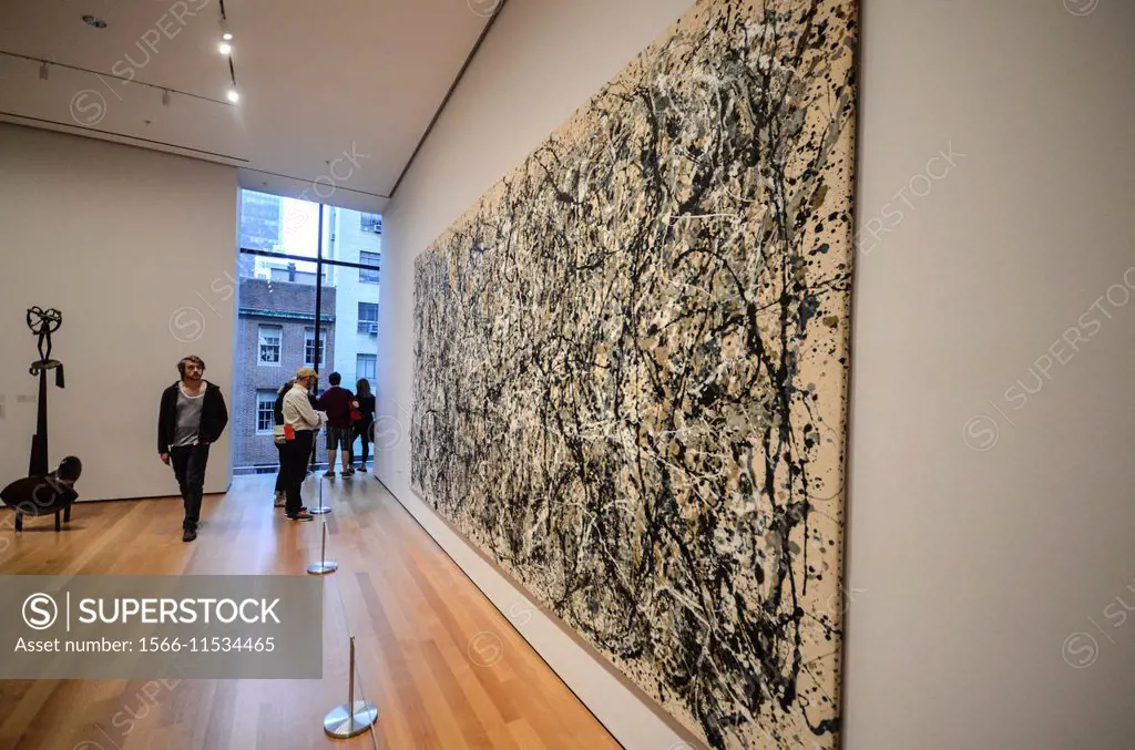 Jackson Pollock. Museum of Modern Art, MoMA.
