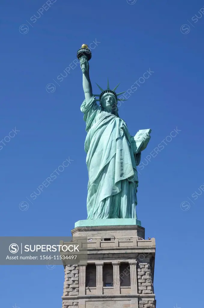 Liberty Island. Statue of Liberty.