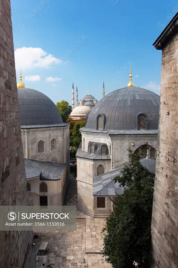 Süleymaniye Mosque from Hagia Sophia