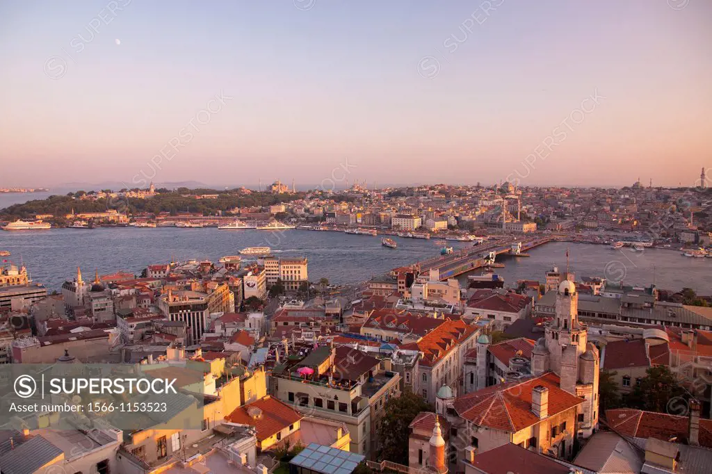Istanbul from galata tower