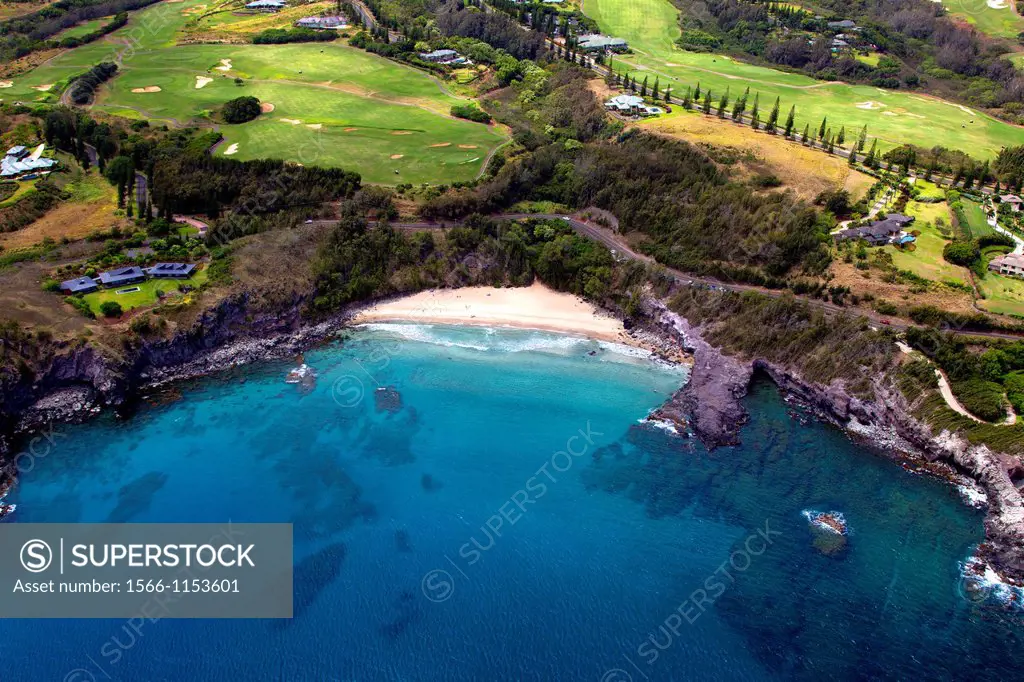 Aerial View of the Maui Island, Hawaii, USA