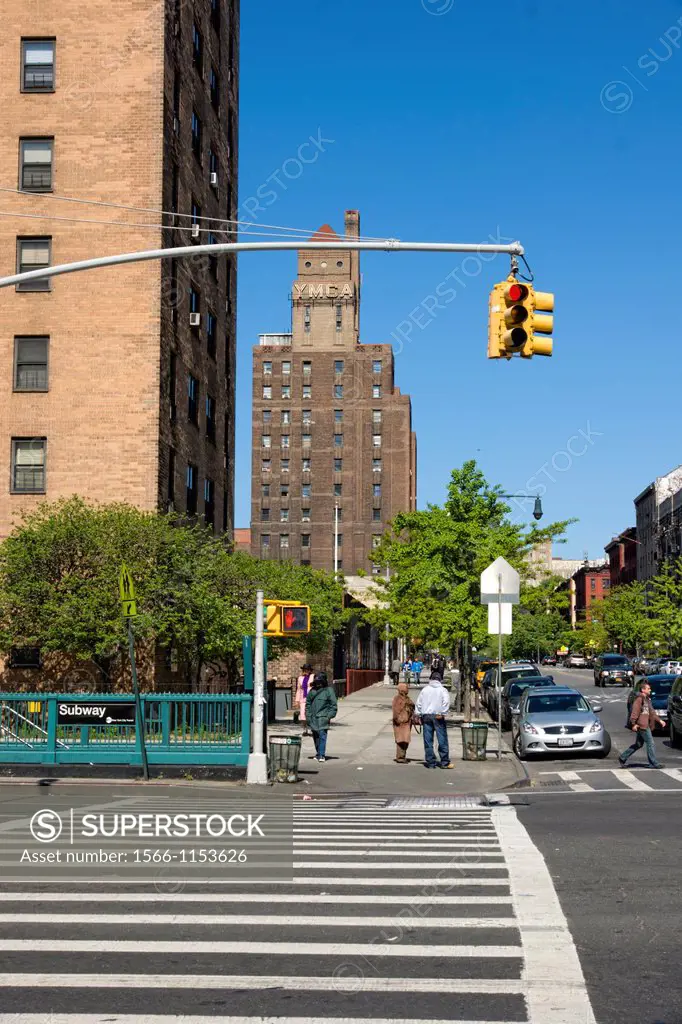 7th Avenue in the Harlem neighborhood of New York, Manhattan, New York, USA
