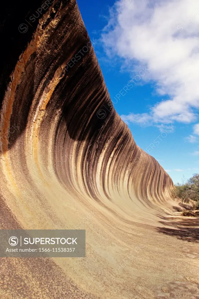 Wave Rock, Hyden Rock, Western Australia, Australia.