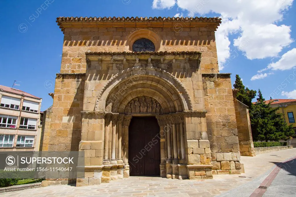 Romanesque church of San Juan de Rabanera, Soria, Castilla-Leon, Spain