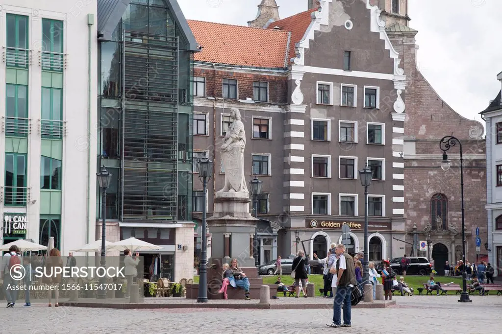 Town Hall Square, Riga, Latvia.