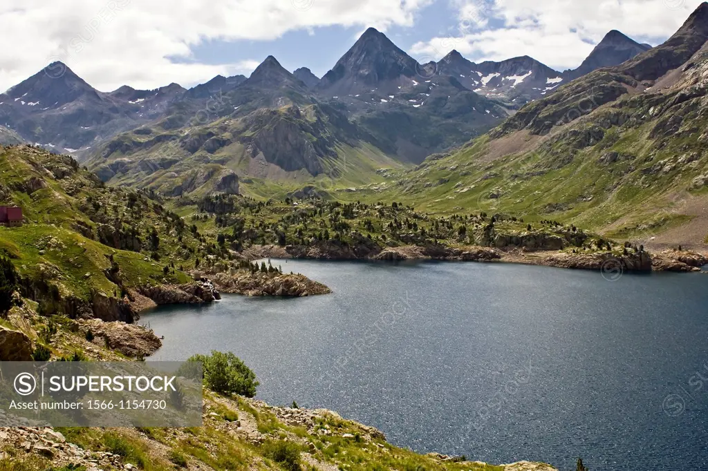 Lake Respomuso - Valle de Tena - Huesca Province - Aragon Pyrenees - Aragon - Spain - Europe