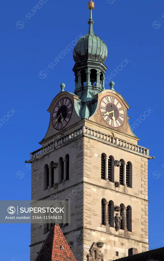 Germany, Bavaria, Regensburg, St Emmerammus Church.