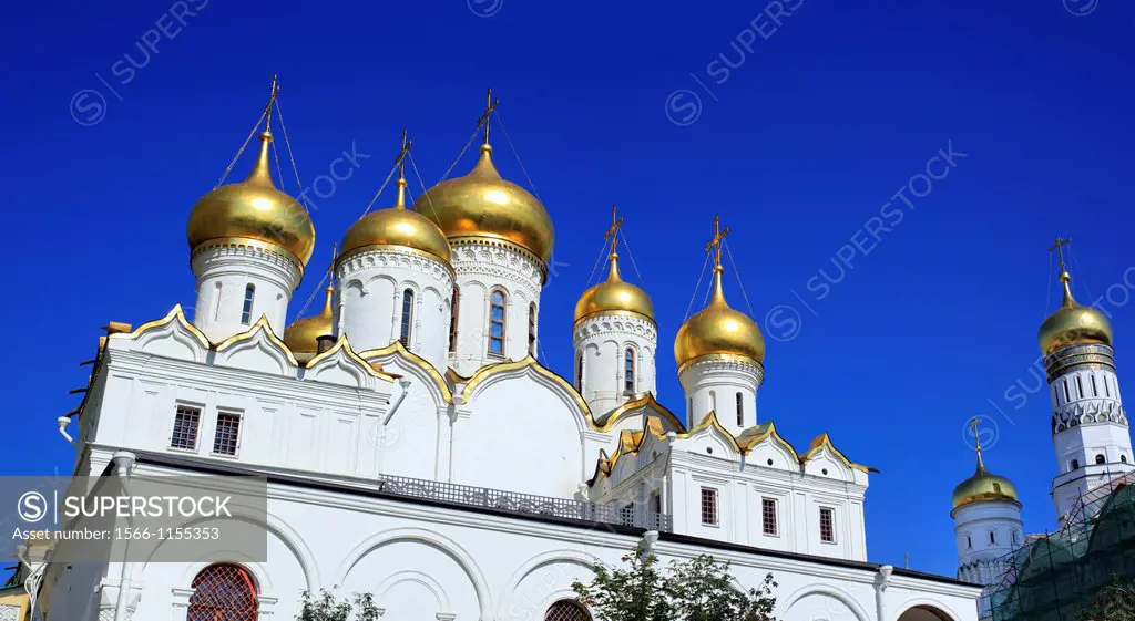 Cathedral of the Annunciation 1489, Moscow Kremlin, Moscow, Russia