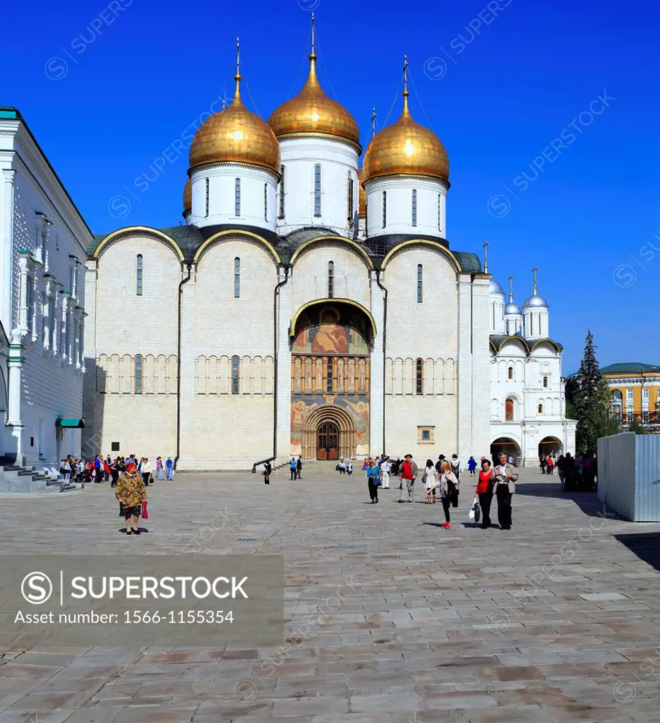 Dormition Cathedral 1479, Moscow Kremlin, Moscow, Russia