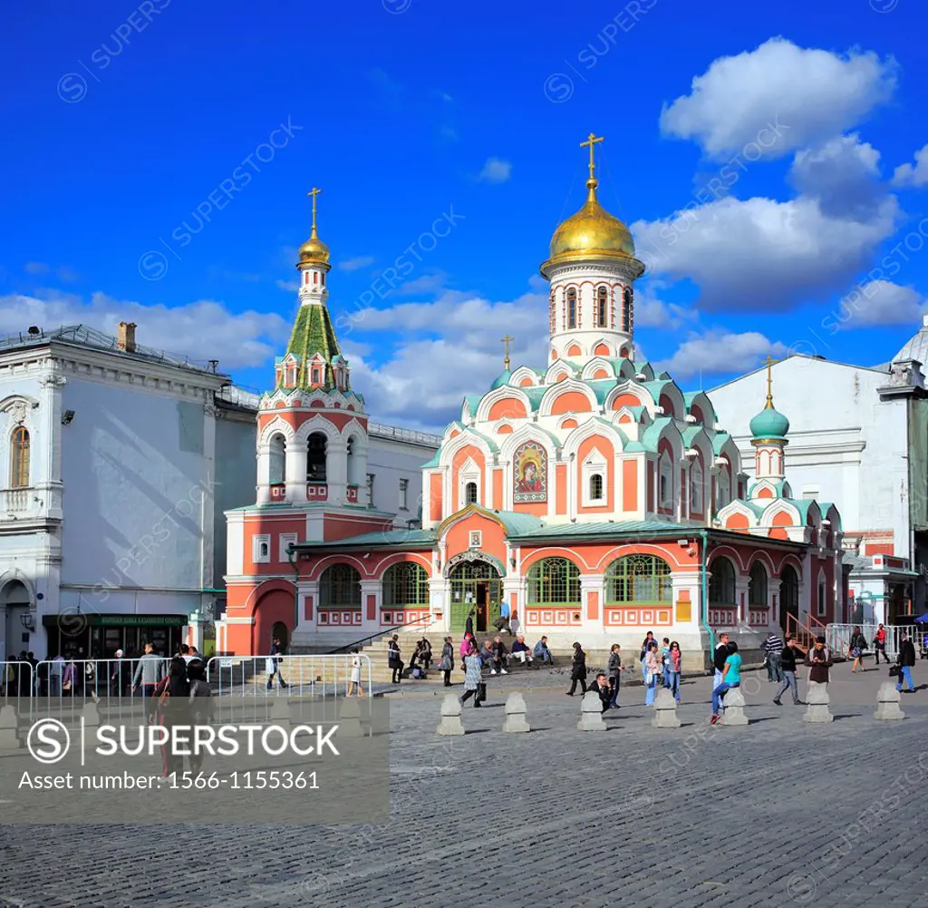 Kazan Cathedral, Red square, Moscow, Russia