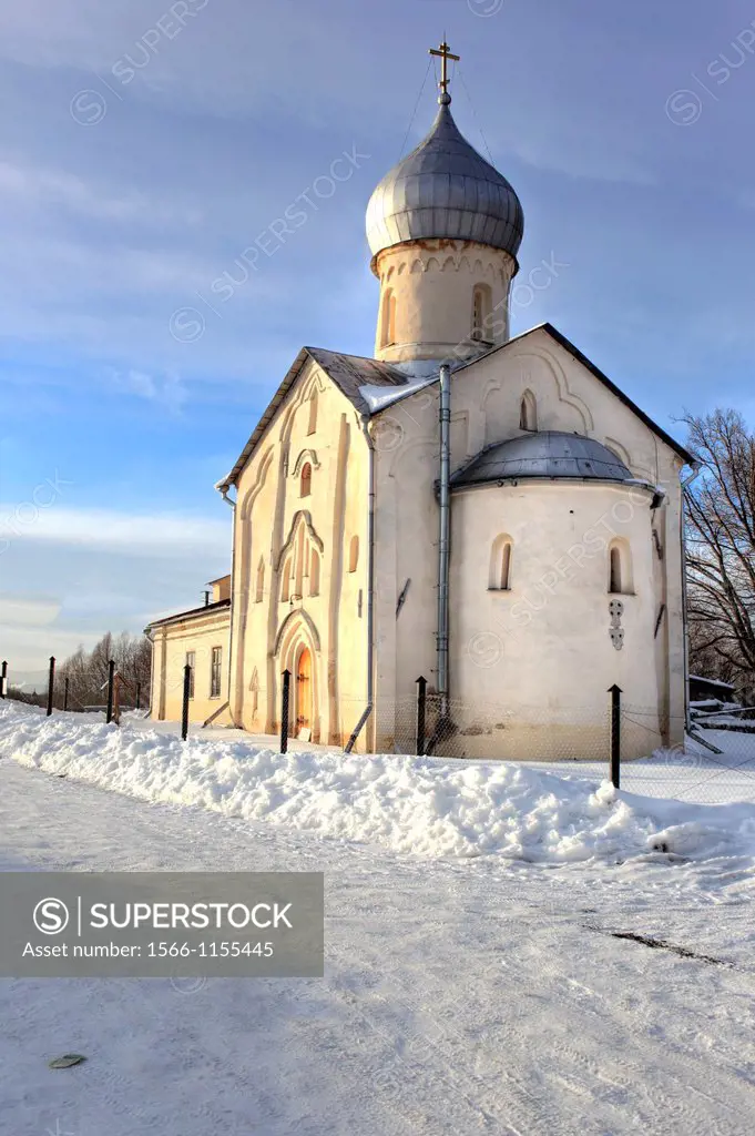 Church of St John the Theologian at the Vitka river 1536, Veliky Novgorod, Novgorod region, Russia