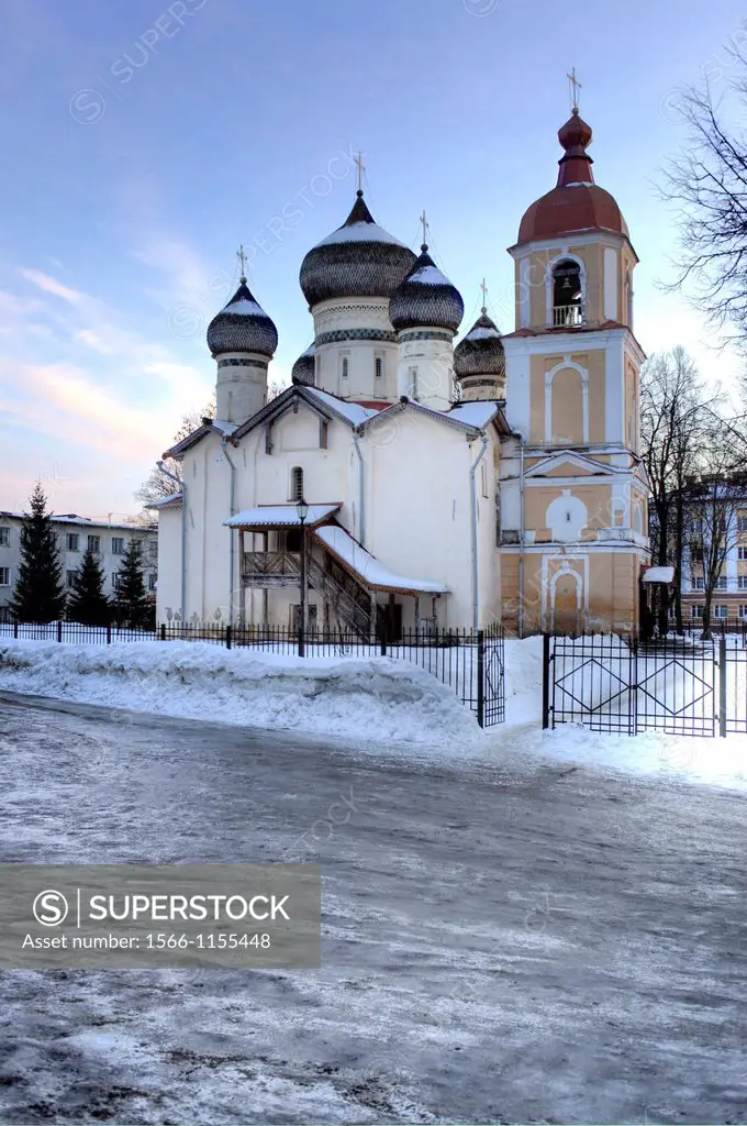 Church of St Theodore Stratilates on Schirkova street 1294, Veliky Novgorod, Novgorod region, Russia